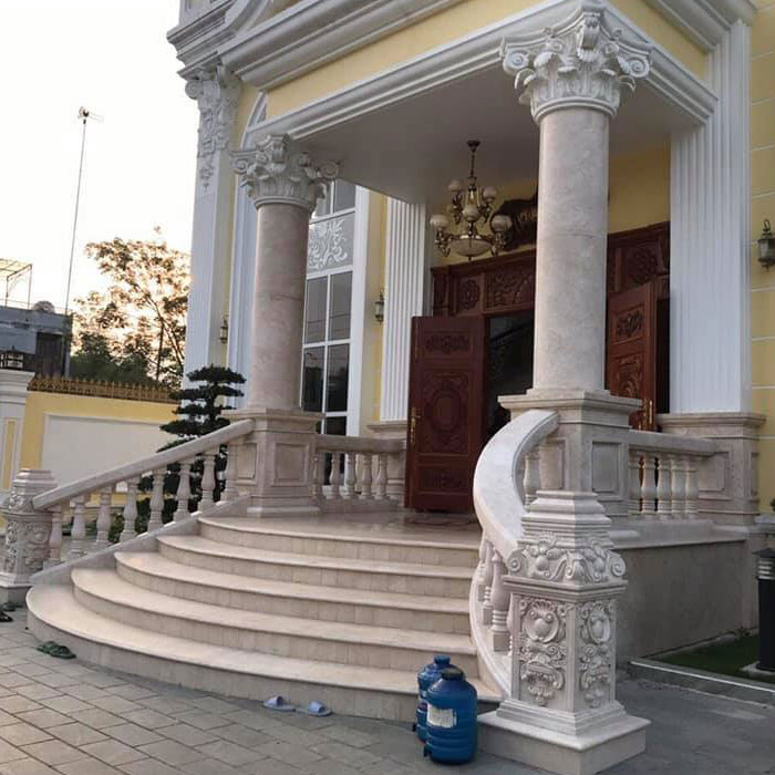 đá hoa cương tam cấp