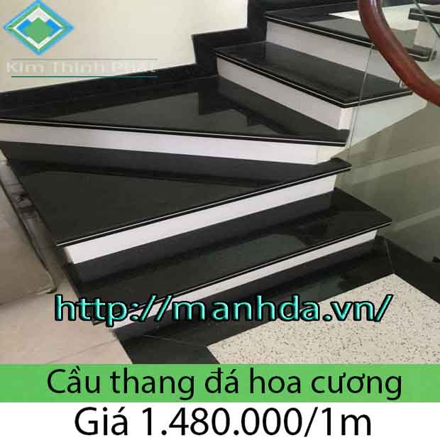 Cầu thang đá hoa cương