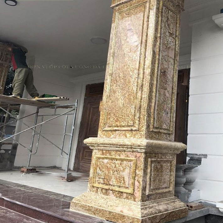 xem đá hoa cương cột cổ điển