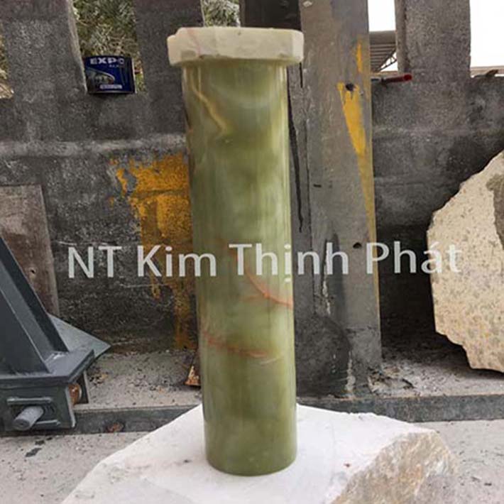 cột tròn đá hoa cương