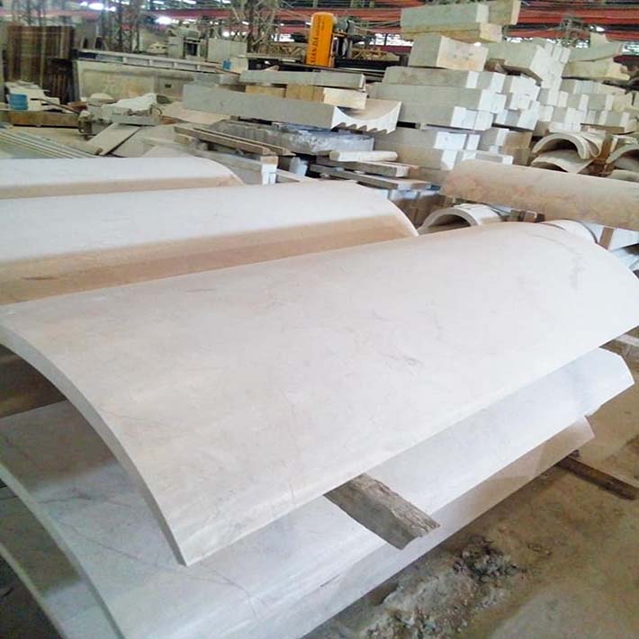 đá hoa cương tự nhiên màu trắng