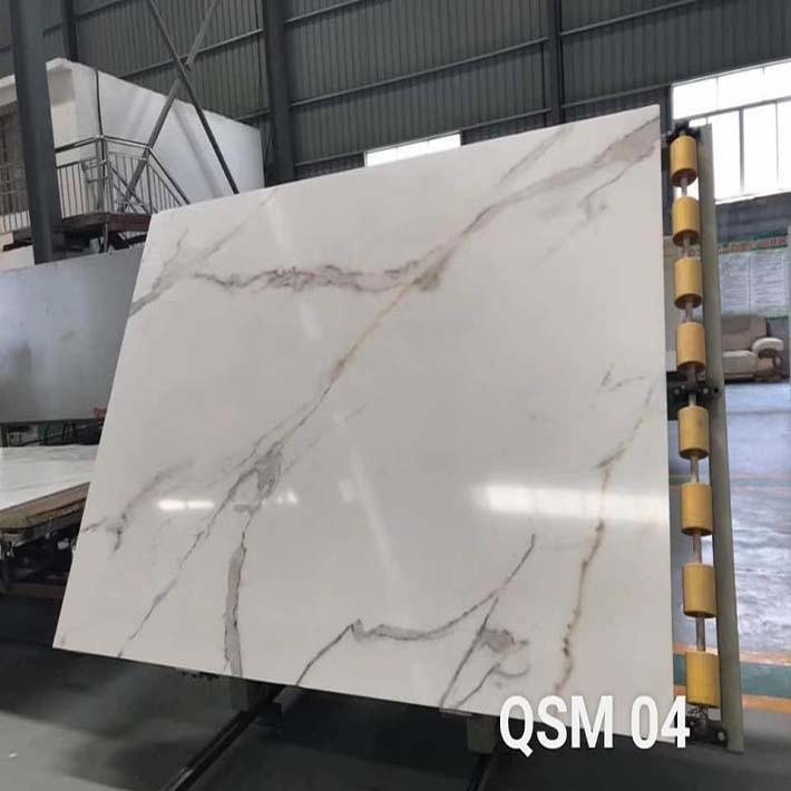 đá hoa cương tự nhiên màu trắng