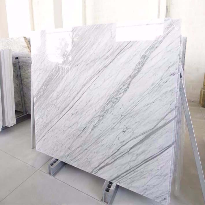 đá hoa cương tự nhiên màu trắng