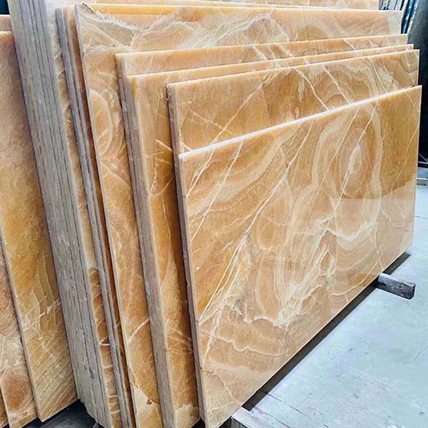 Đá Cẩm Thạch vàng vân mây