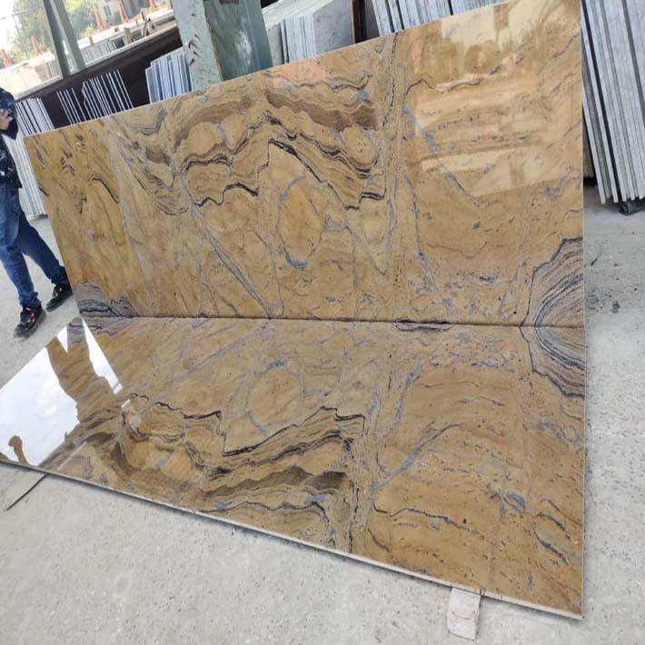 Mẫu đá hoa cương tự nhiên vàng