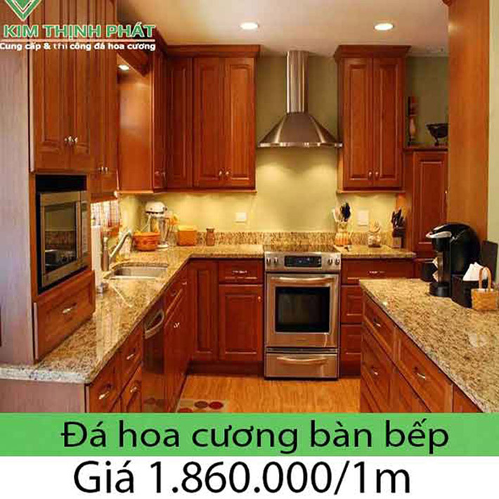 bếp đá hoa  cương