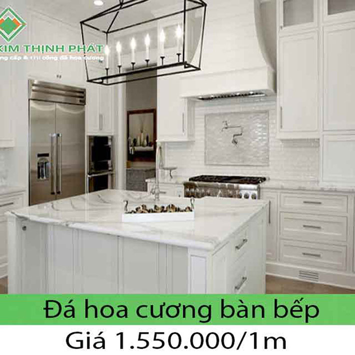 đá hoa cương mặt bếp