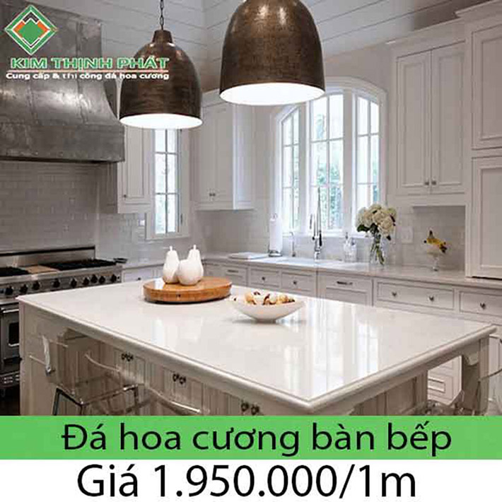 đá hoa cương mặt bếp