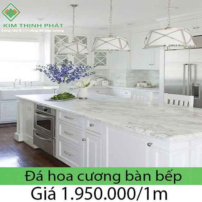 đá hoa cương mặt bếp