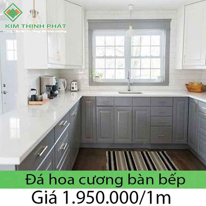 đá hoa cương mặt bếp