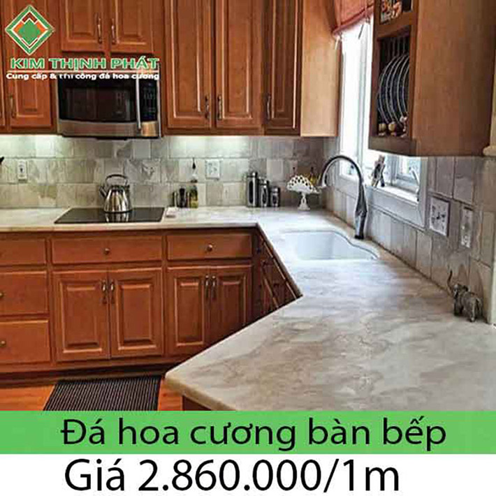 đá hoa cương mặt bếp