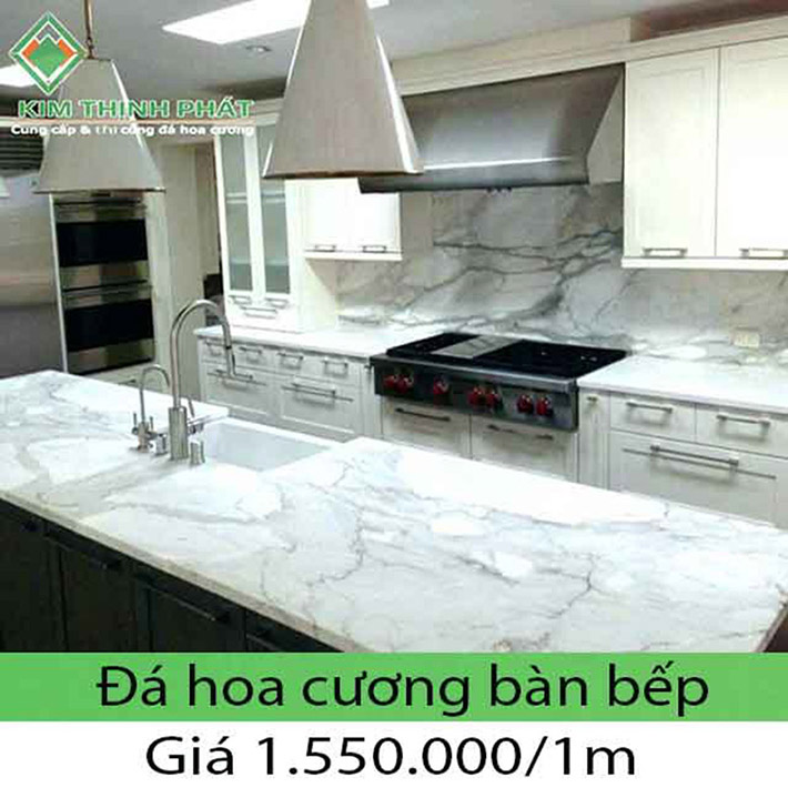 đá hoa cương mặt bếp