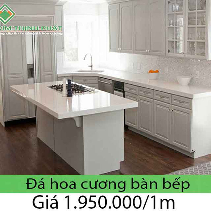 đá hoa cương mặt bếp