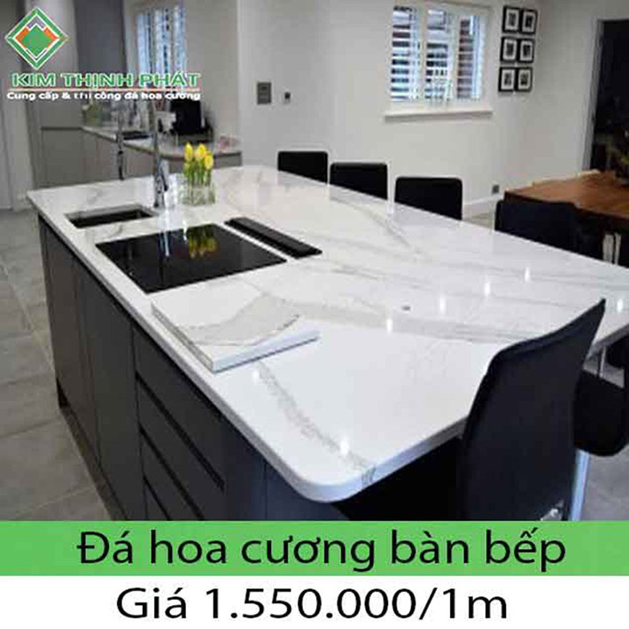 đá hoa cương mặt bếp