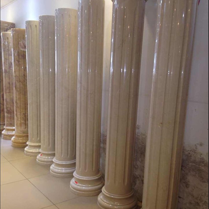 MẪU CỘT TRÒN ĐÁ MARBLE bảng giá kho đá hoa cương