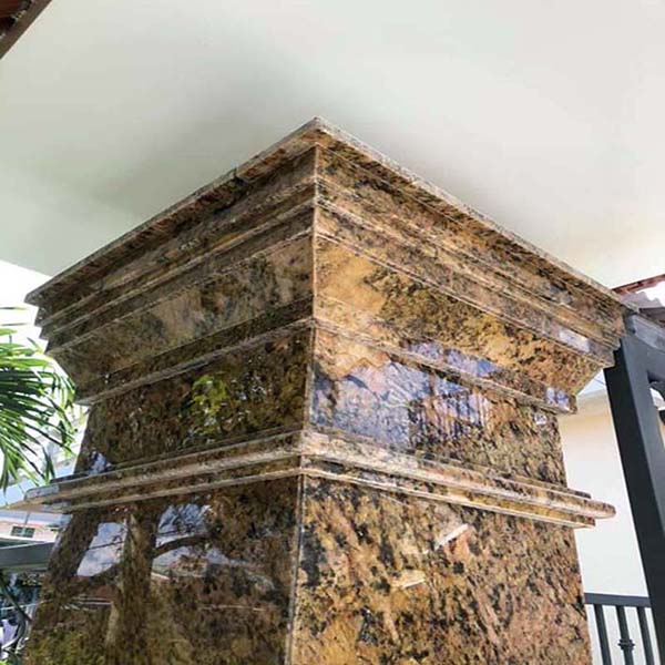 Mẫu đá hoa cương tự nhiên đỏ