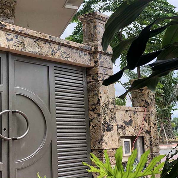 Mẫu đá hoa cương tự nhiên đỏ