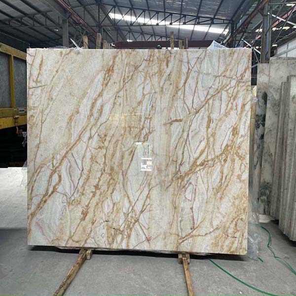 Mẫu đá hoa cương tự nhiên màu kem