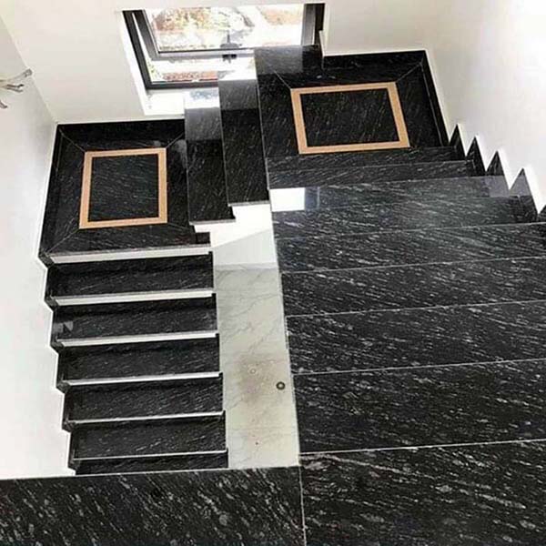 Mẫu đá hoa cương tự nhiên đen