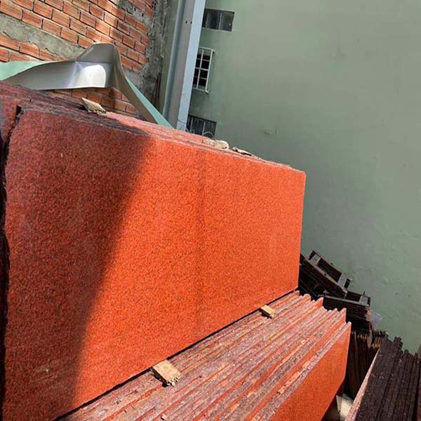 Mẫu đá hoa cương tự nhiên hồng