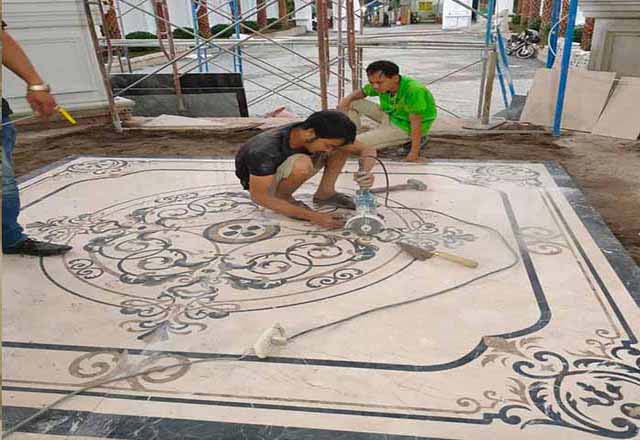 Giá đá hoa cương granite nền