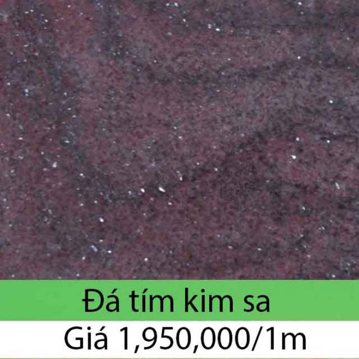 Đá Hoa Cương Tím Kim sa