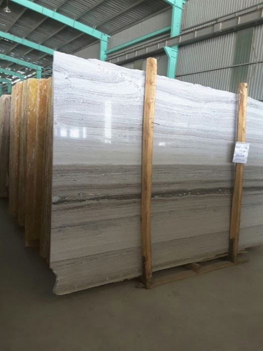 giá đá hoa cương trắng vân gỗ