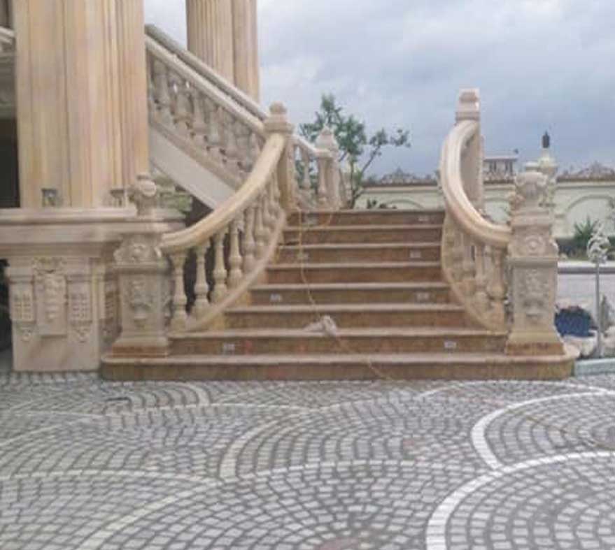 lục bình đá hoa cương