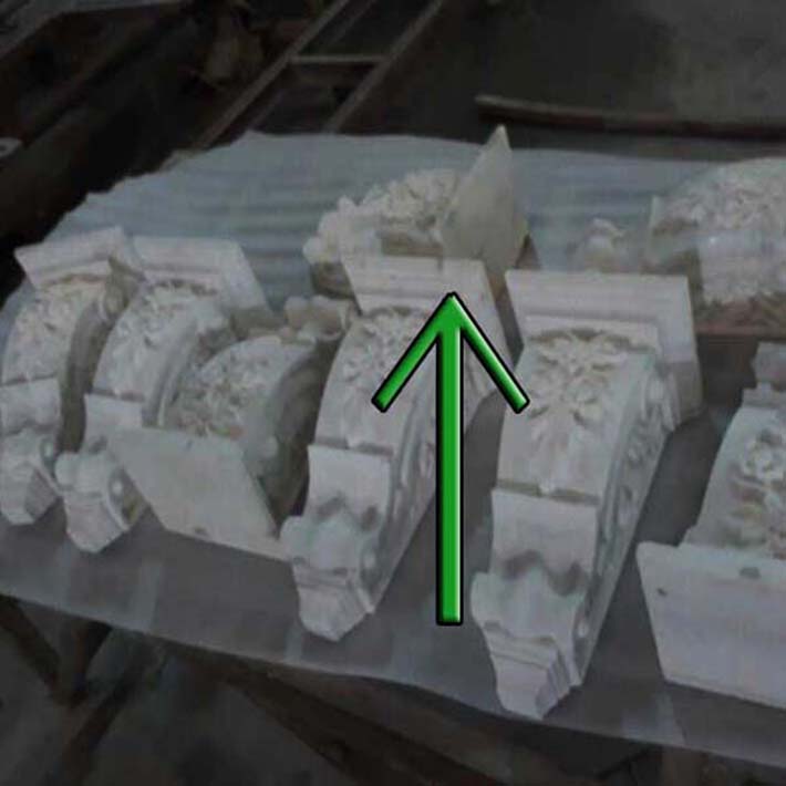 Mẫu Đá hoa cương chỉ phào