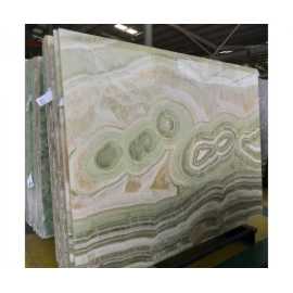 Giá đá hoa cương bếp marble onyx trắng xanh