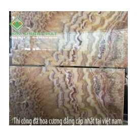 Giá đá hoa cương bếp marble onyx vân núi