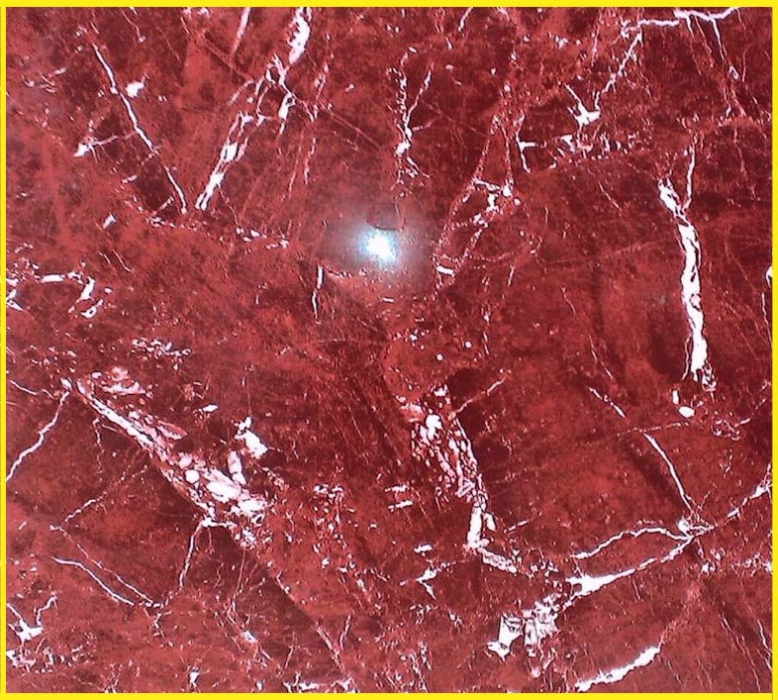 Tranh Đá Đối Xứng Onyx Xuyên Sáng Ốp Tường Màu Đỏ Huyết Long
