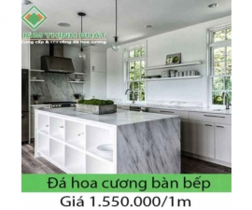 Bếp đá hoa cương đá bếp 7