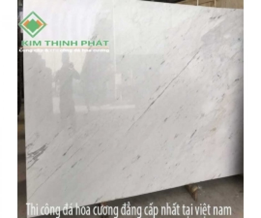 Đá hoa cương bếp marble polaris nền trắng