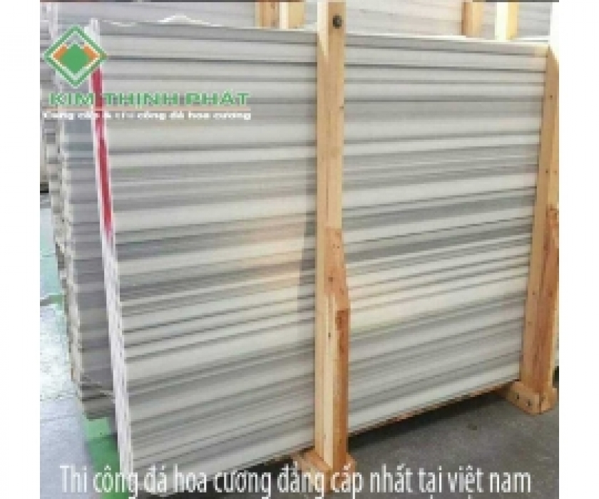 Đá  hoa cương trắng vân thẳng mới