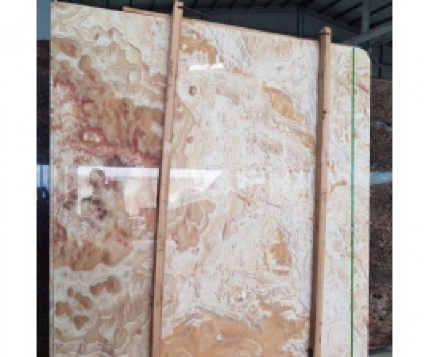 Giá đá hoa cương bếp marble onyx hồng xám
